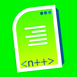 Notepad++app